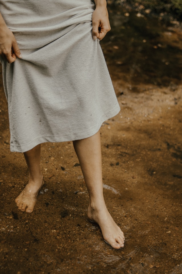 An ancient traveler preparing for a journey