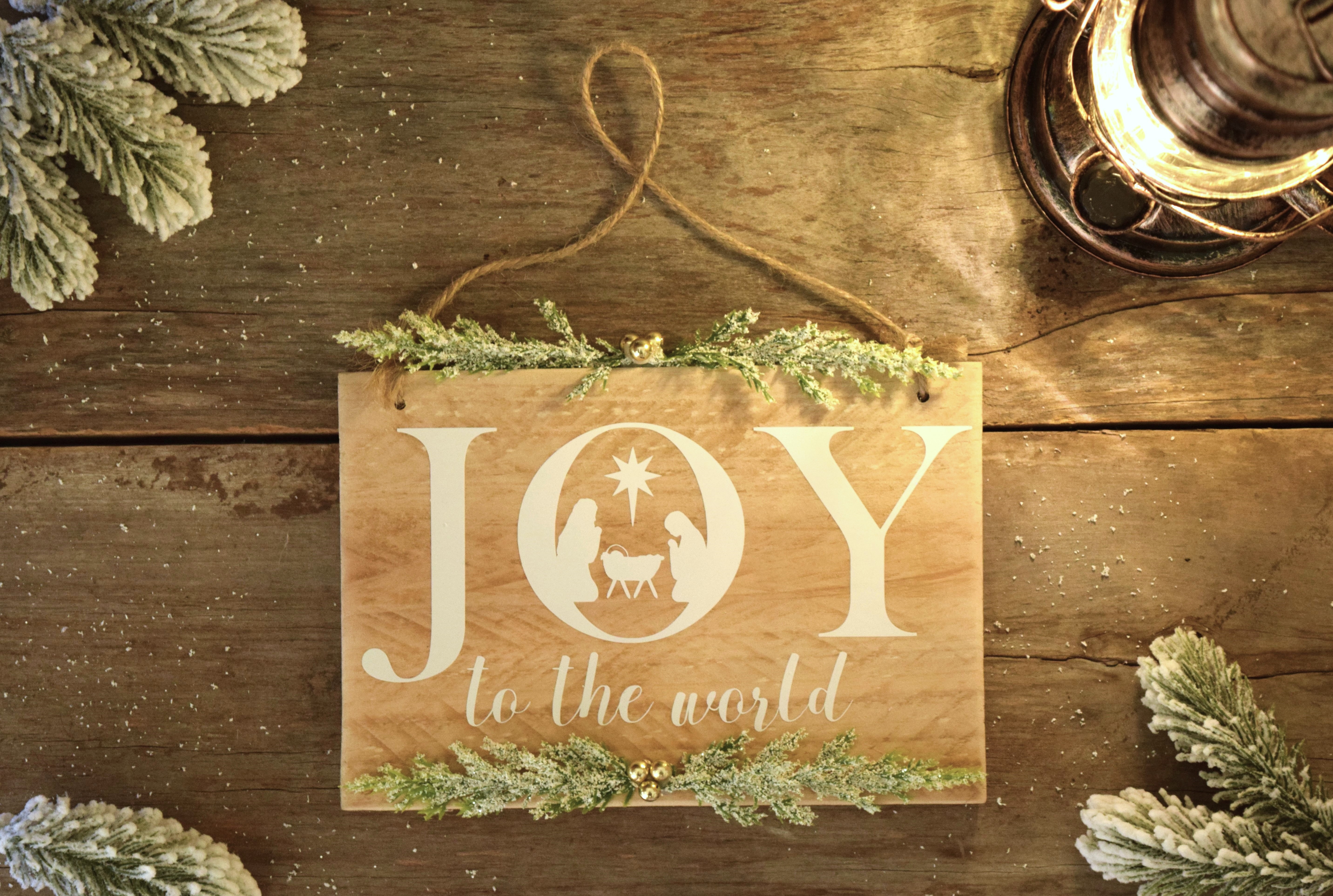 joy to the world